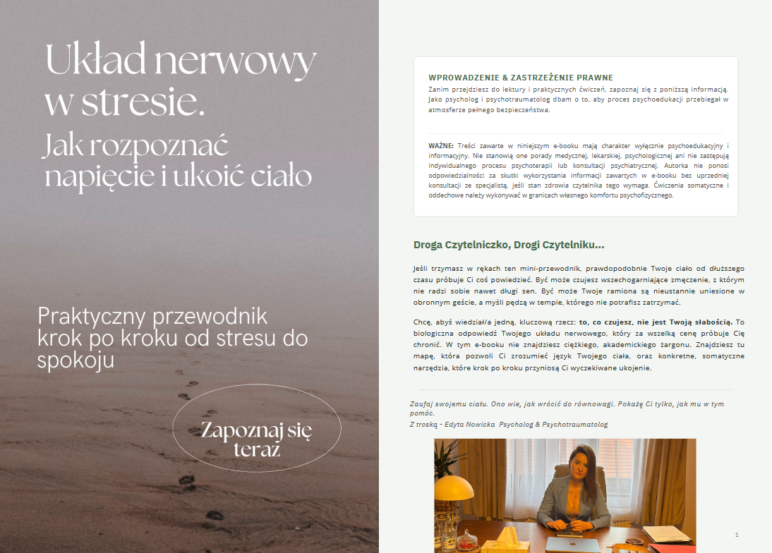 E-book: Układ Nerwowy w stresie. Jak rozpoznać napięcie i ukoić ciało